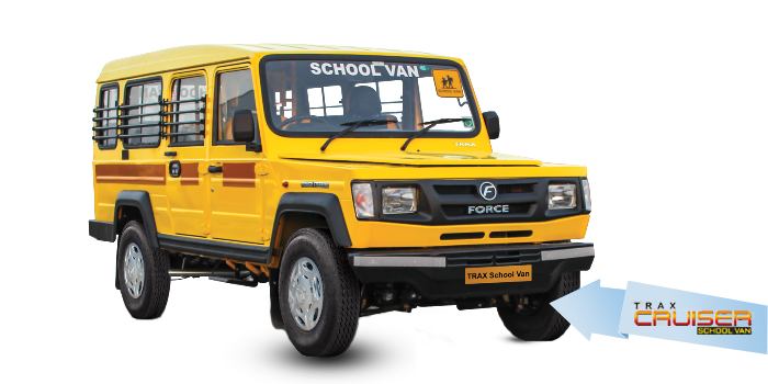  Trax Cruiser School Van - School Van, Transparent background PNG HD thumbnail
