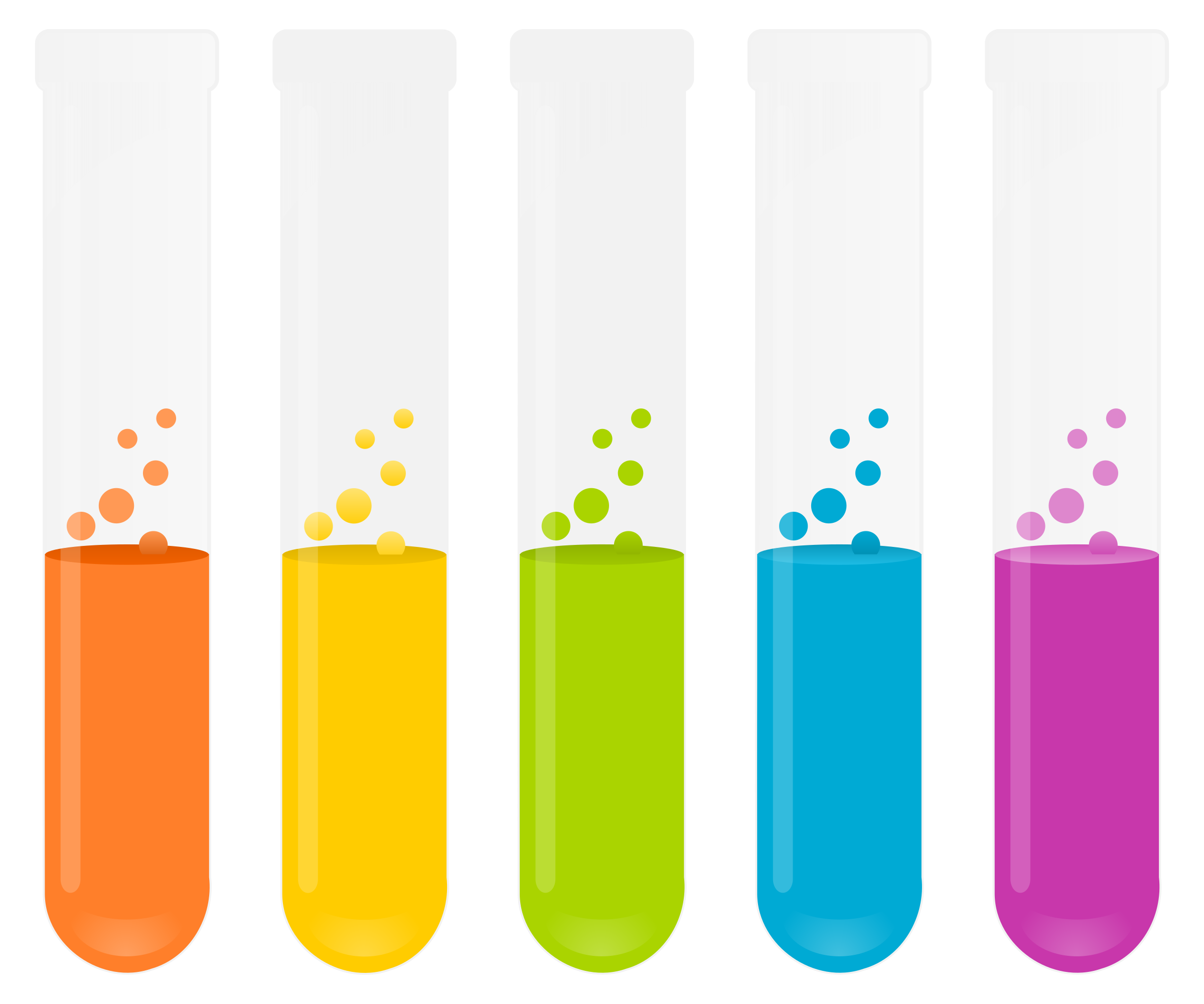 Test Tubes By I Art - Science Test Tubes, Transparent background PNG HD thumbnail