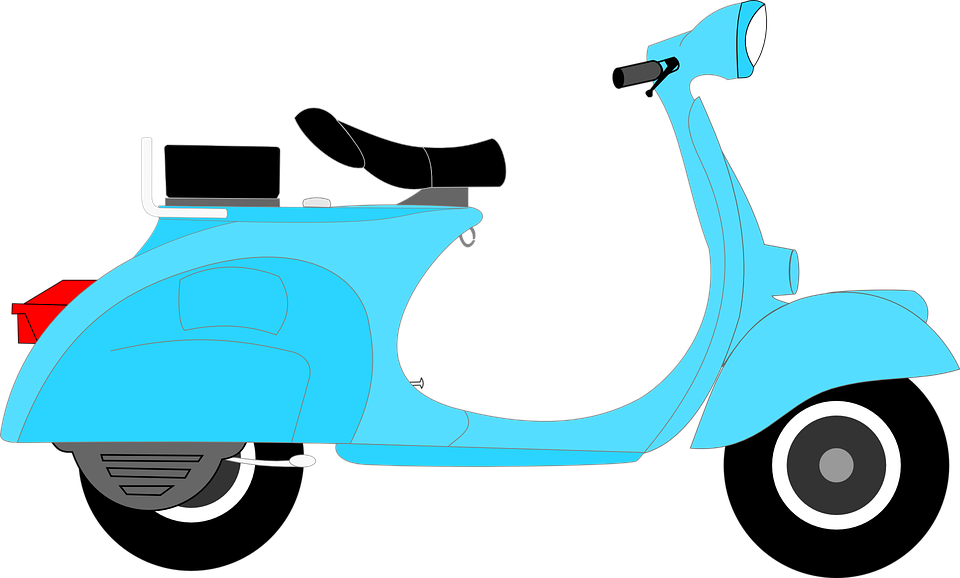 Scooter, Transportation, Driving - Scooter, Transparent background PNG HD thumbnail