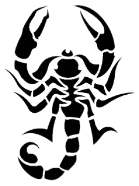 Abarth Scorpion Logo (black) 