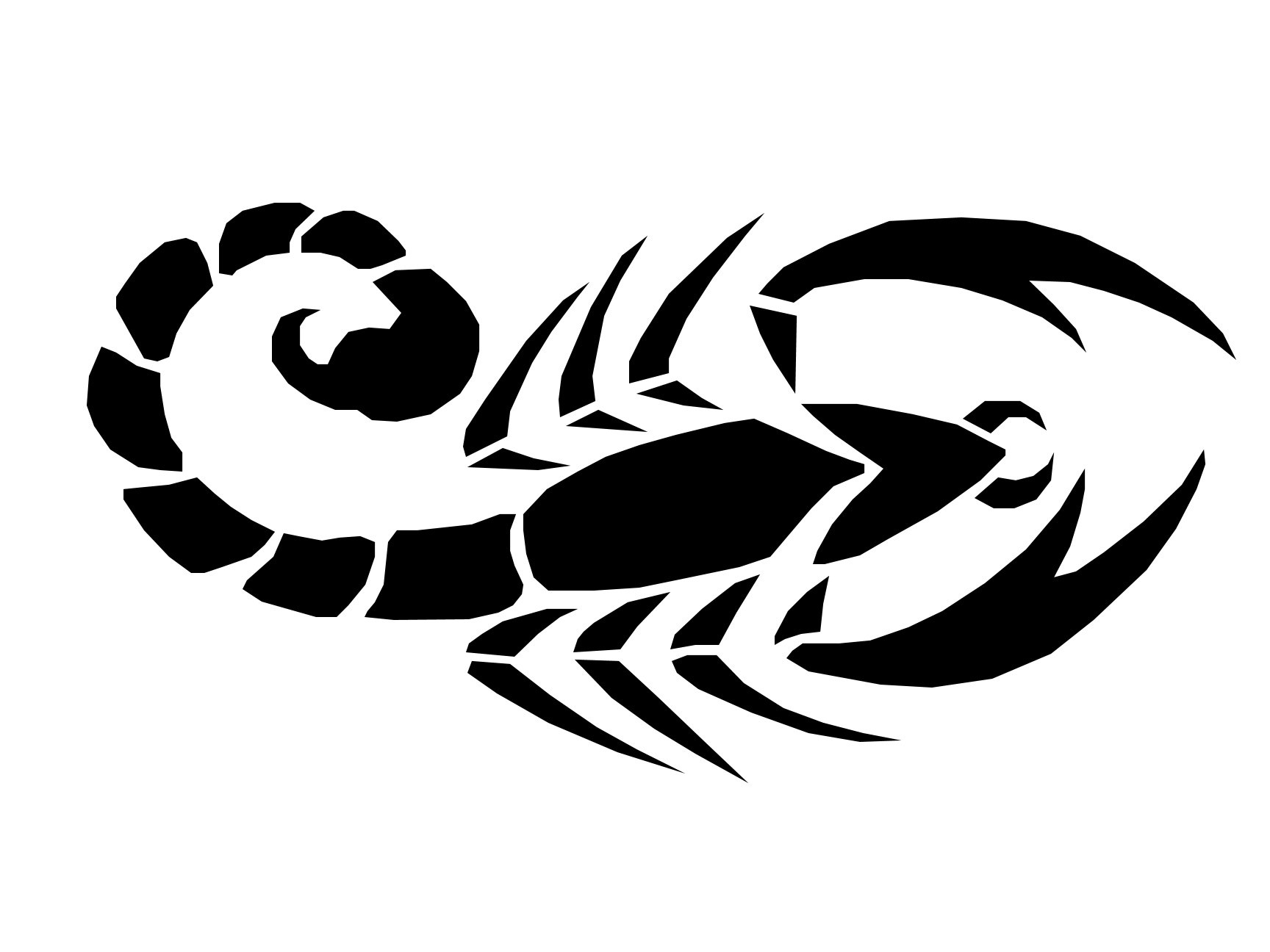 Abarth Scorpion Logo (black) 