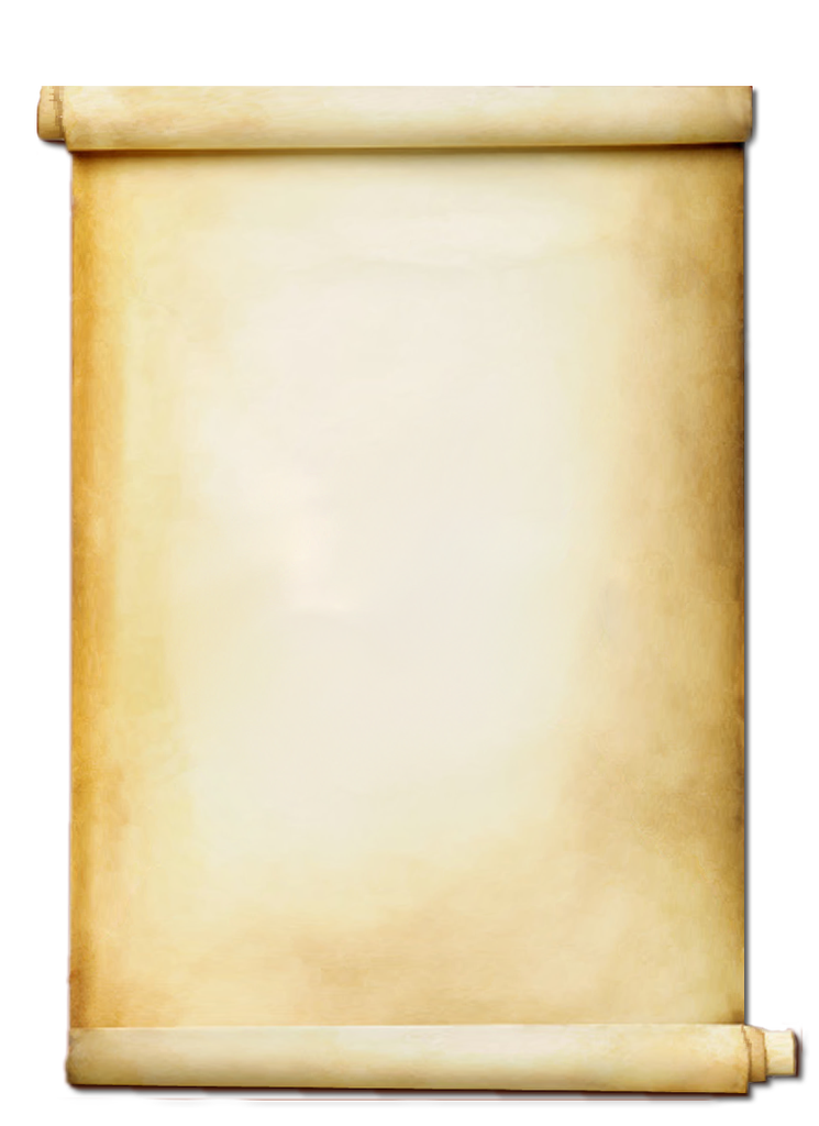 Png 745X1024 Scroll With No Background - Scroll, Transparent background PNG HD thumbnail