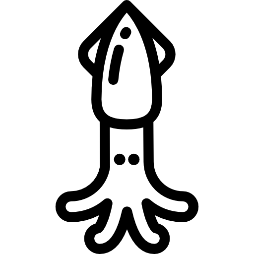 Png Svg Hdpng.com  - Sea Life Black And White, Transparent background PNG HD thumbnail