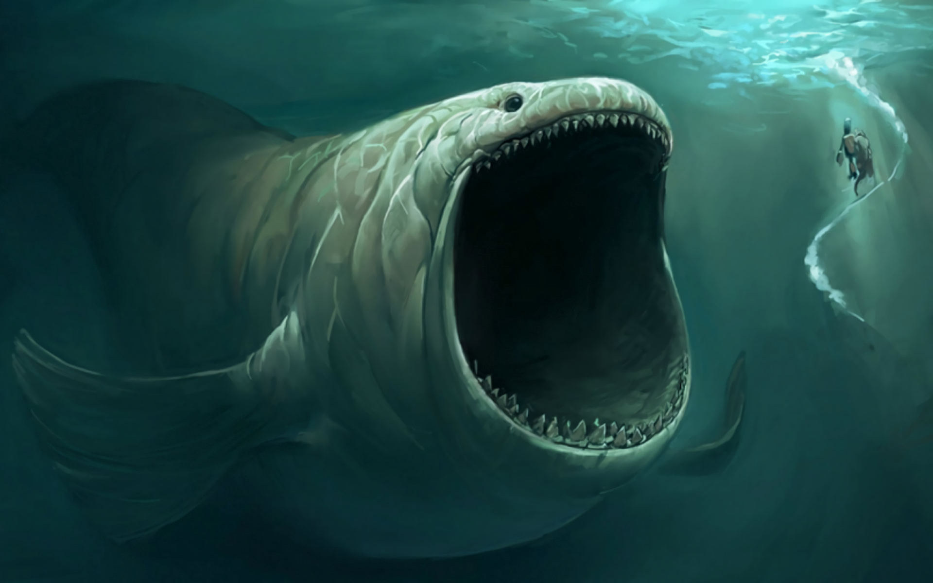 Fantasy - Sea Monster Wallpaper, Sea Monster PNG HD - Free PNG