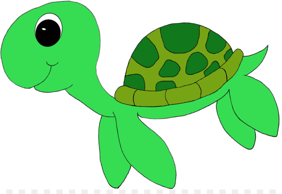Green Sea Turtle Leatherback Sea Turtle Clip Art   Turtle School Cliparts - Sea Turtle Cartoon, Transparent background PNG HD thumbnail