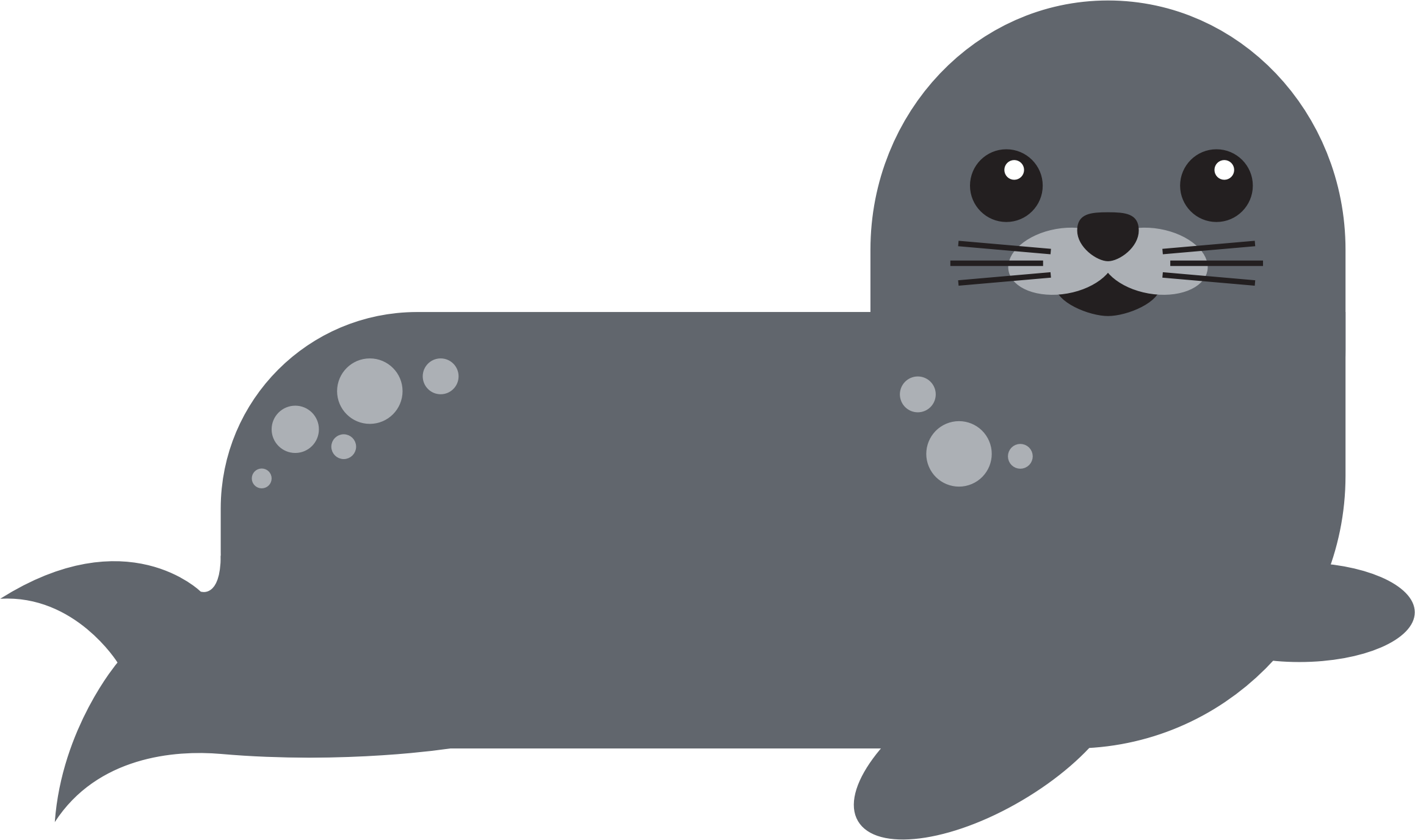 This Free Icons Png Design Of Harbor Seal 2 Hdpng.com  - Seal Animal, Transparent background PNG HD thumbnail