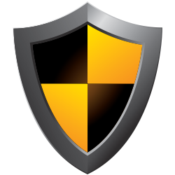 Security Shield Icon - Security Shield, Transparent background PNG HD thumbnail