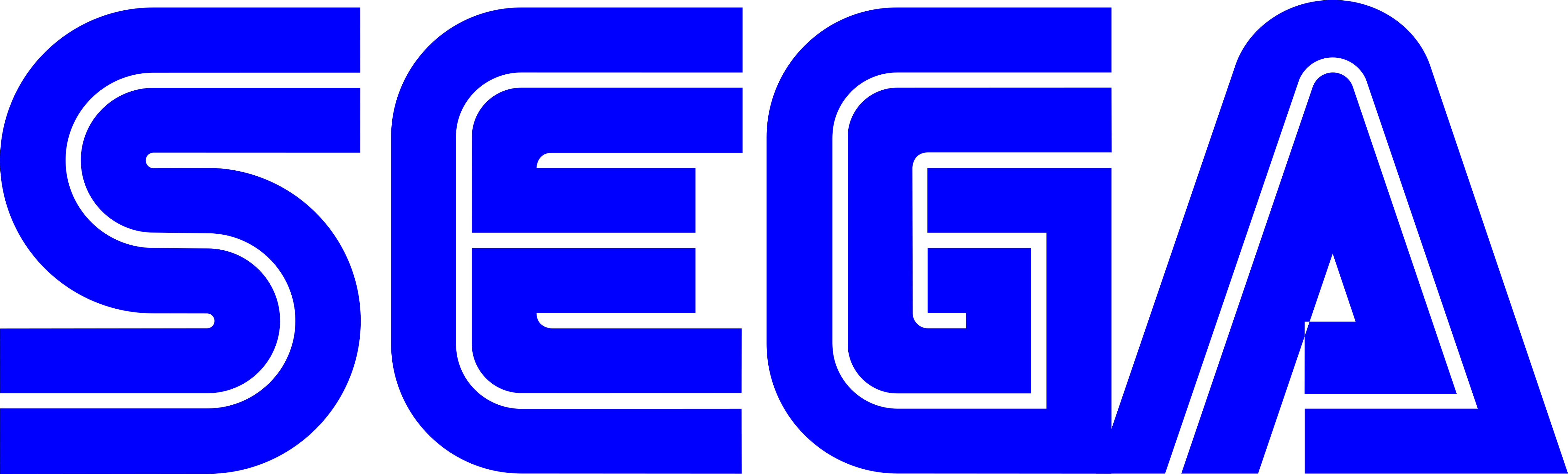 Sega - Sega Logo Black And Wh