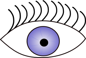 Pin Eye Clipart Sense Sight #1 - Sense Of Sight, Transparent background PNG HD thumbnail