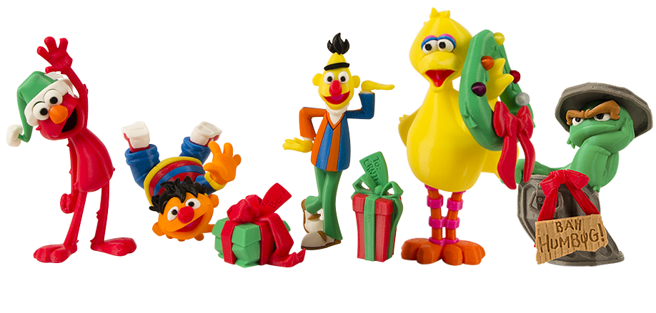 Now (In The Best List Iu0027Ve Had The Pleasure To Put Together In A While), You Can 3D Print The Five Characters In The Classics Collection Along With: - Sesame Street Characters, Transparent background PNG HD thumbnail