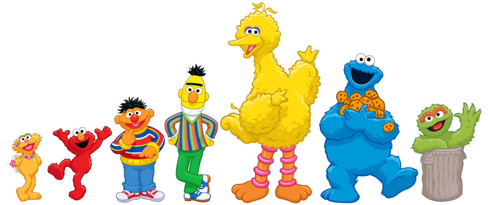 Sesame Street Characters Png - Pin Baby Clipart Sesame Street Character #2, Transparent background PNG HD thumbnail