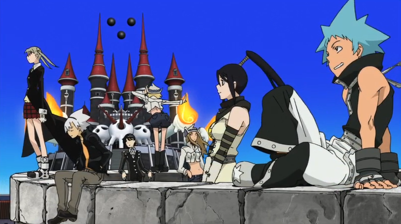 Soul Eater Episode 51 Hd   Credits The Main Seven.png - Seven, Transparent background PNG HD thumbnail