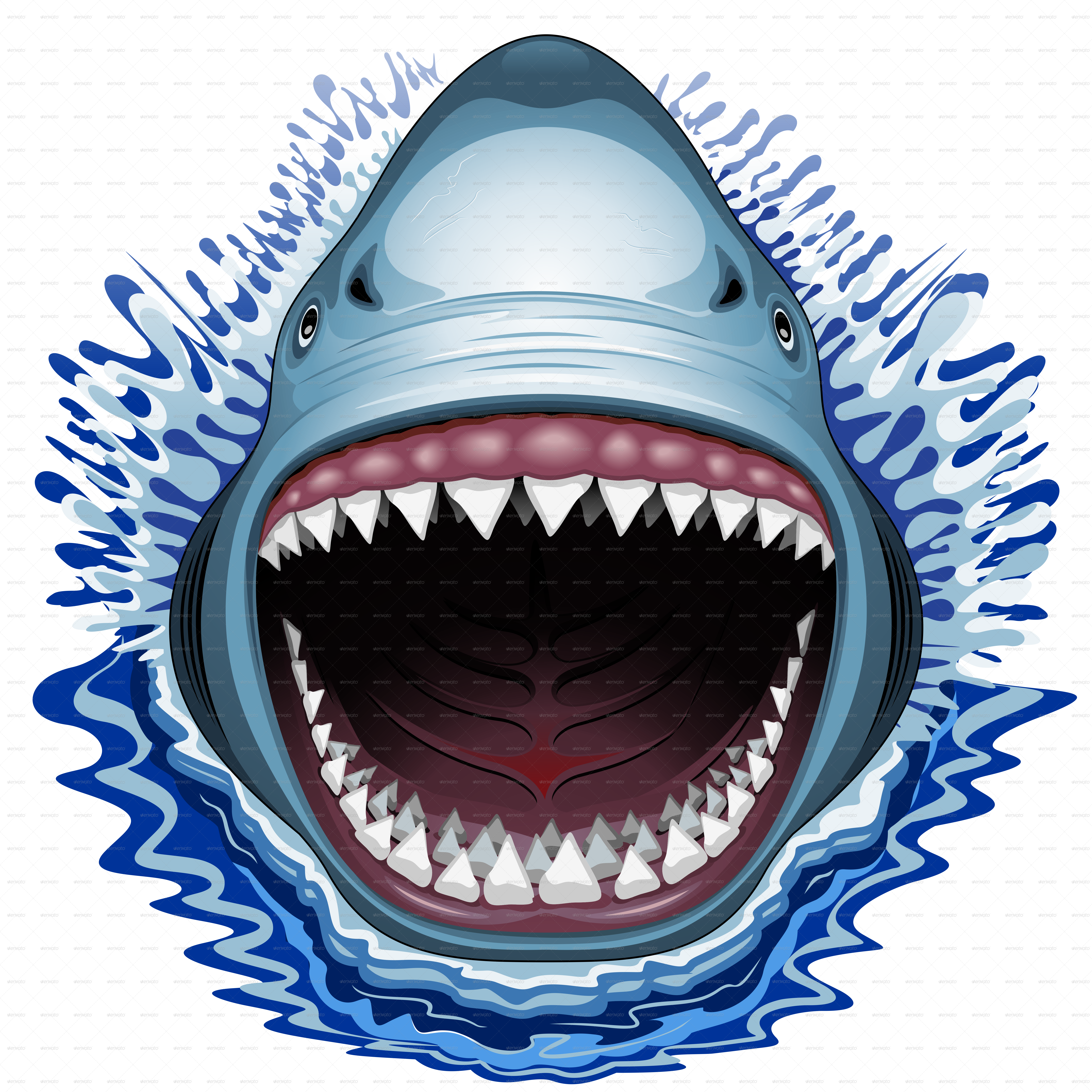 . Hdpng.com C Shark Jaws Attack Png 6500.png - Shark Jaws, Transparent background PNG HD thumbnail