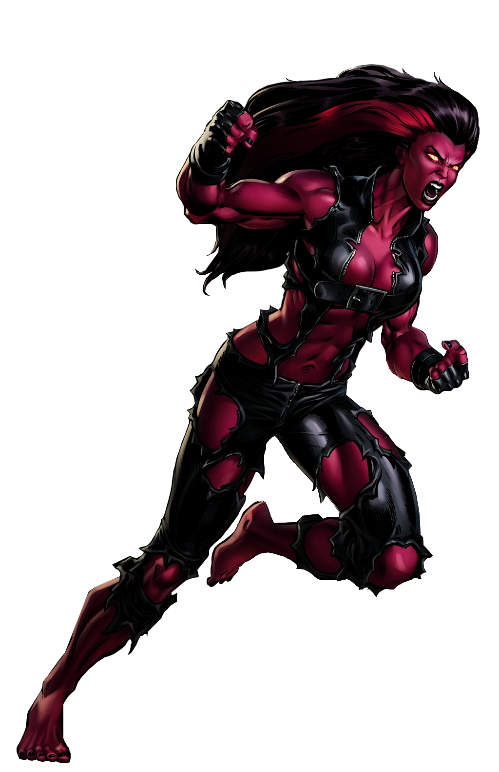 Image   Red She Hulk Portrait Art.png | Marvel: Avengers Alliance Wiki | Fandom Powered By Wikia - She Hulk, Transparent background PNG HD thumbnail