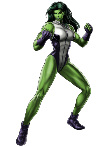 She Hulk PNG Transparent Imag
