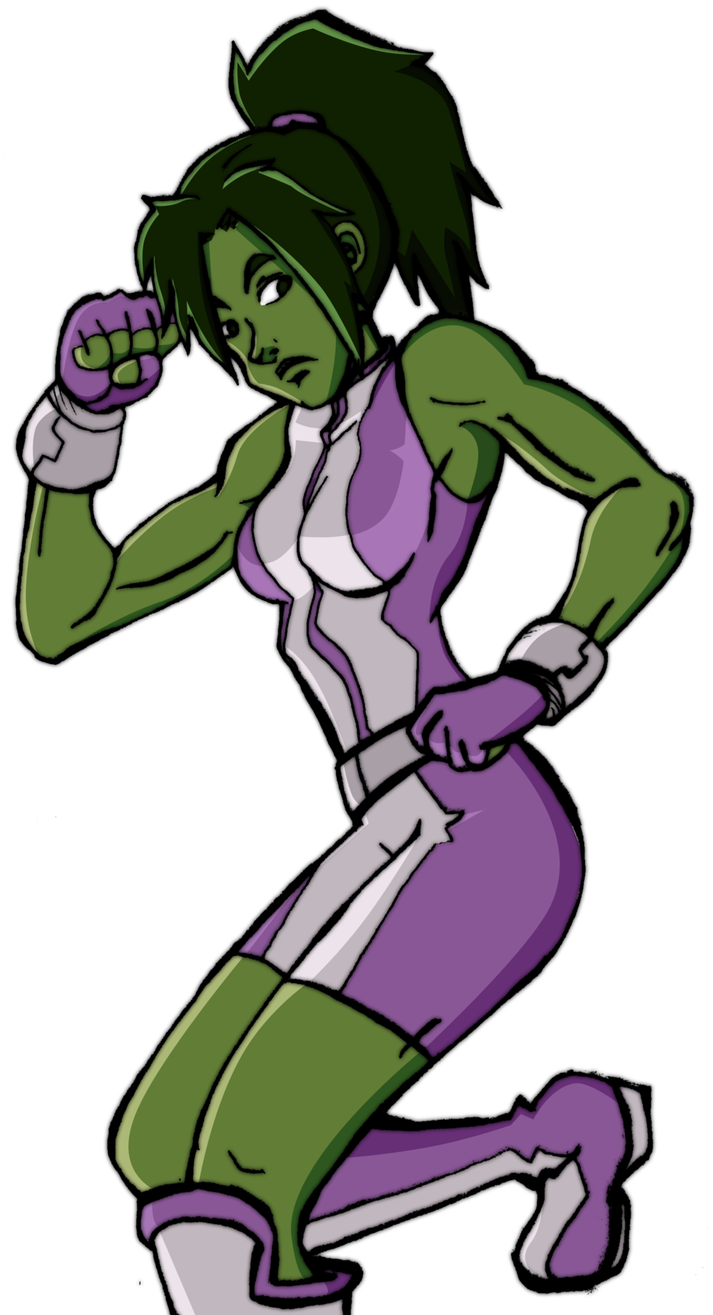 She Hulk By Harueta She Hulk By Harueta - She Hulk, Transparent background PNG HD thumbnail