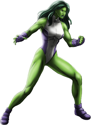 She Hulk Transparent PNG