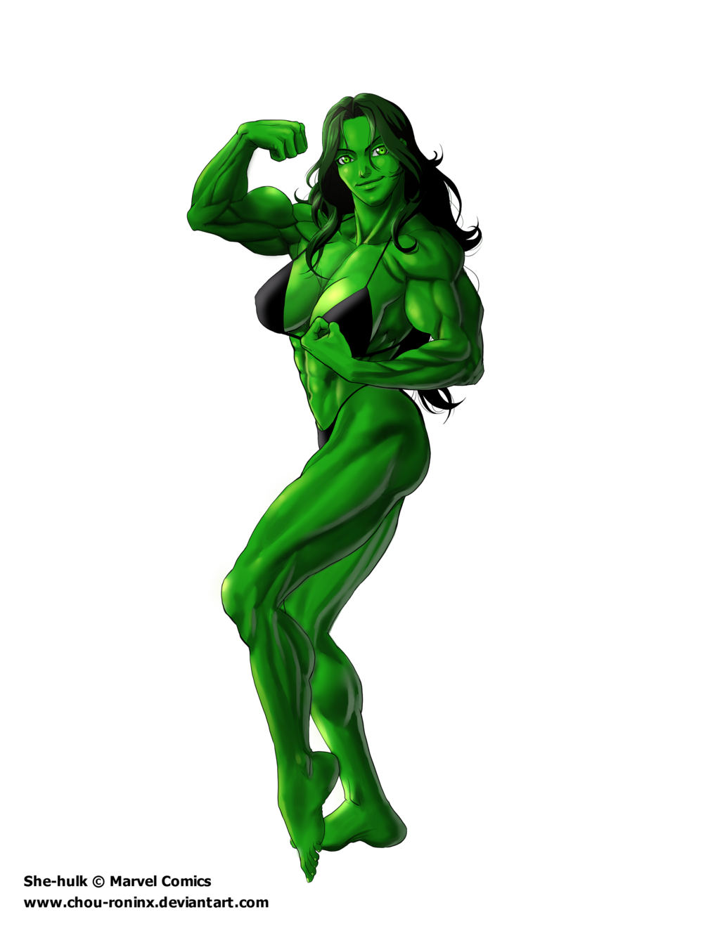 She Hulk Transparent Backgrou