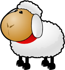 Sheep - Sheep, Transparent background PNG HD thumbnail