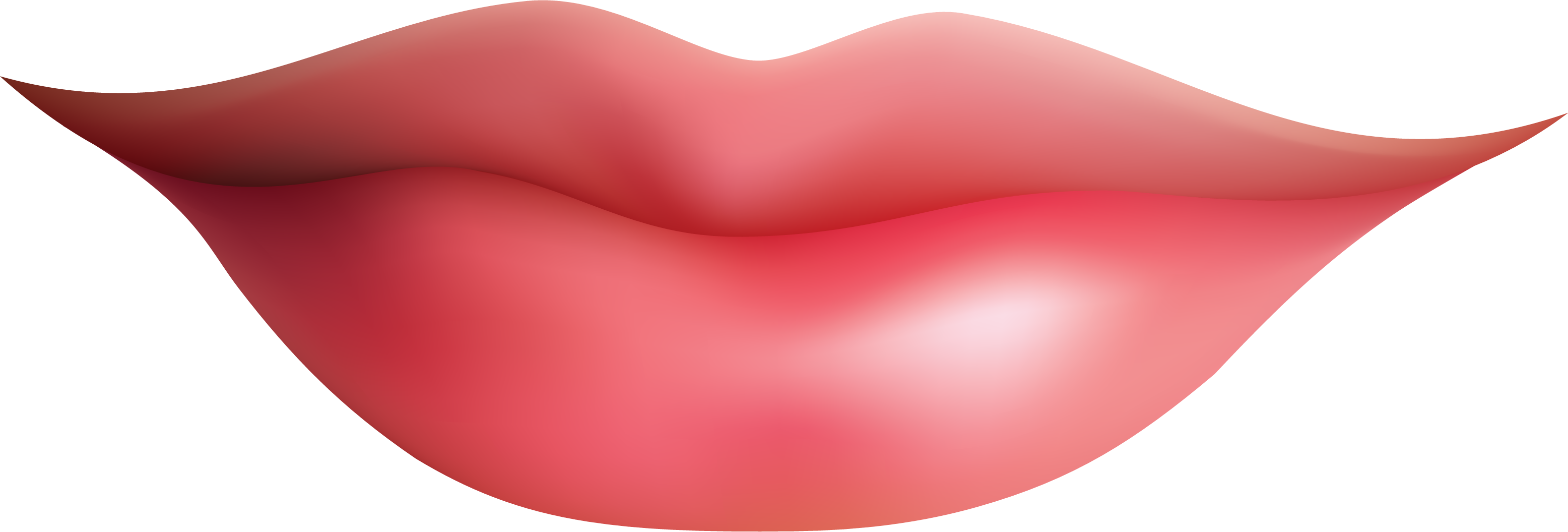 Clipart Lips Clipart Image - Shhh Lips, Transparent background PNG HD thumbnail