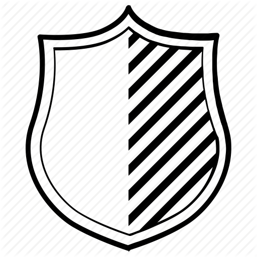 Armor, Heraldry, Medieval, Shield, Stripe, Weapon Icon - Shield Armor, Transparent background PNG HD thumbnail