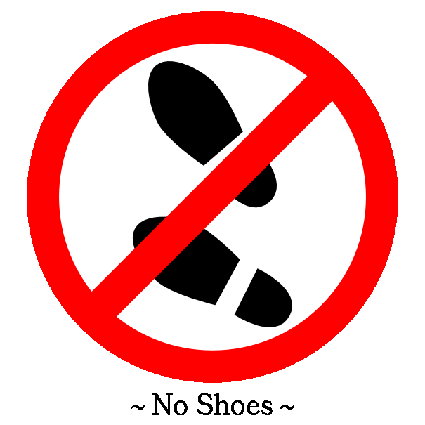 Shoes Off Png - File:no Shoes.png, Transparent background PNG HD thumbnail