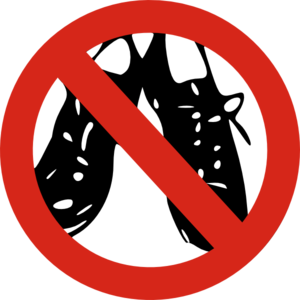 Shoes Off Png - No Shoes Allowed Clip Art, Transparent background PNG HD thumbnail
