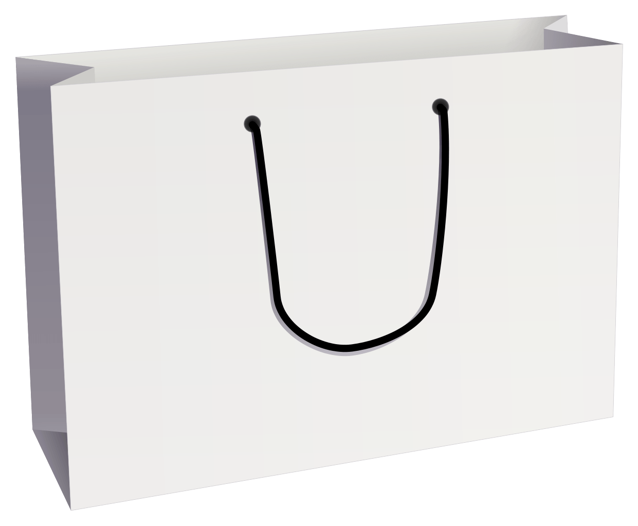 Shopping Bags PNG Black And White - Download · Objects ·
