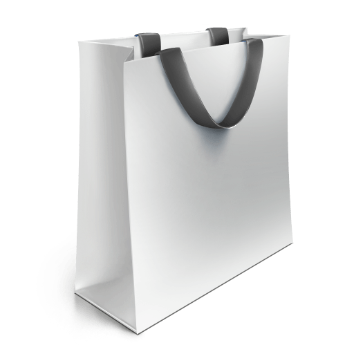 Download · Objects · Shopping Bag - Shopping Bags Black And White, Transparent background PNG HD thumbnail