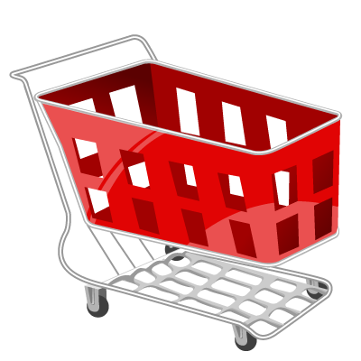 Basket, Cart, Red, Shopping Icon. Download Png - Shopping Carts, Transparent background PNG HD thumbnail