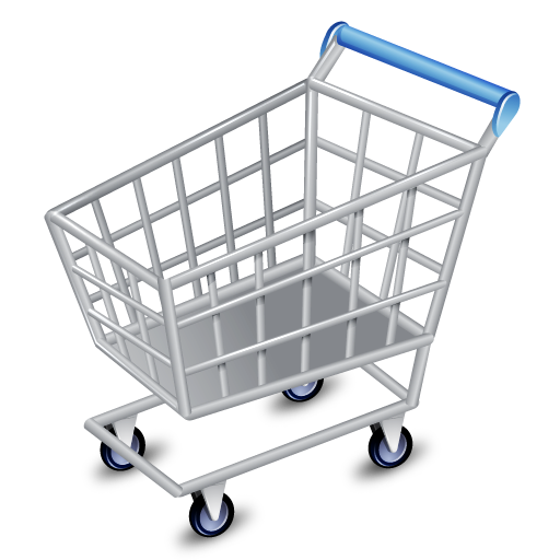 Metal Wire Shopping Cart 6,00