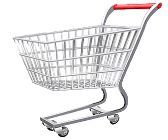 Metal Wire Shopping Cart 6,00