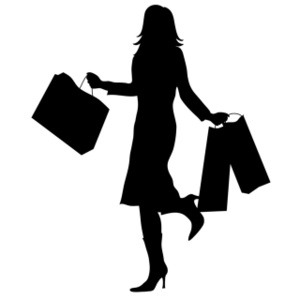 Png Small Medium Large Woman Shopping Png - Shopping, Transparent background PNG HD thumbnail