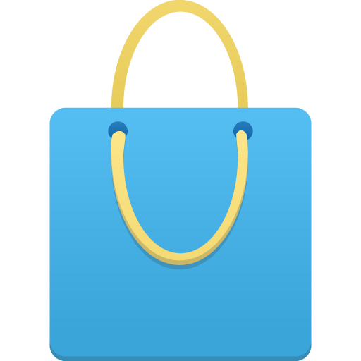 512X512 Pixel - Shoppingbag, Transparent background PNG HD thumbnail