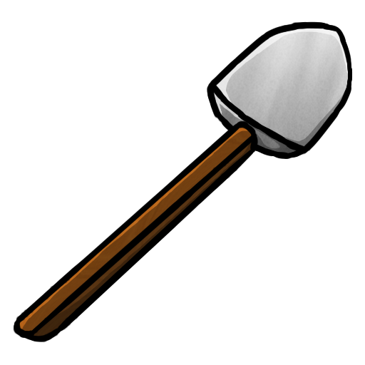 Cartoon shovel