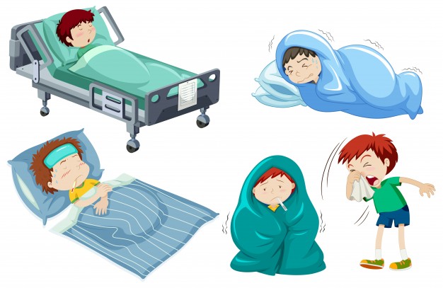 Sick In Bed PNG HD-PlusPNG.co
