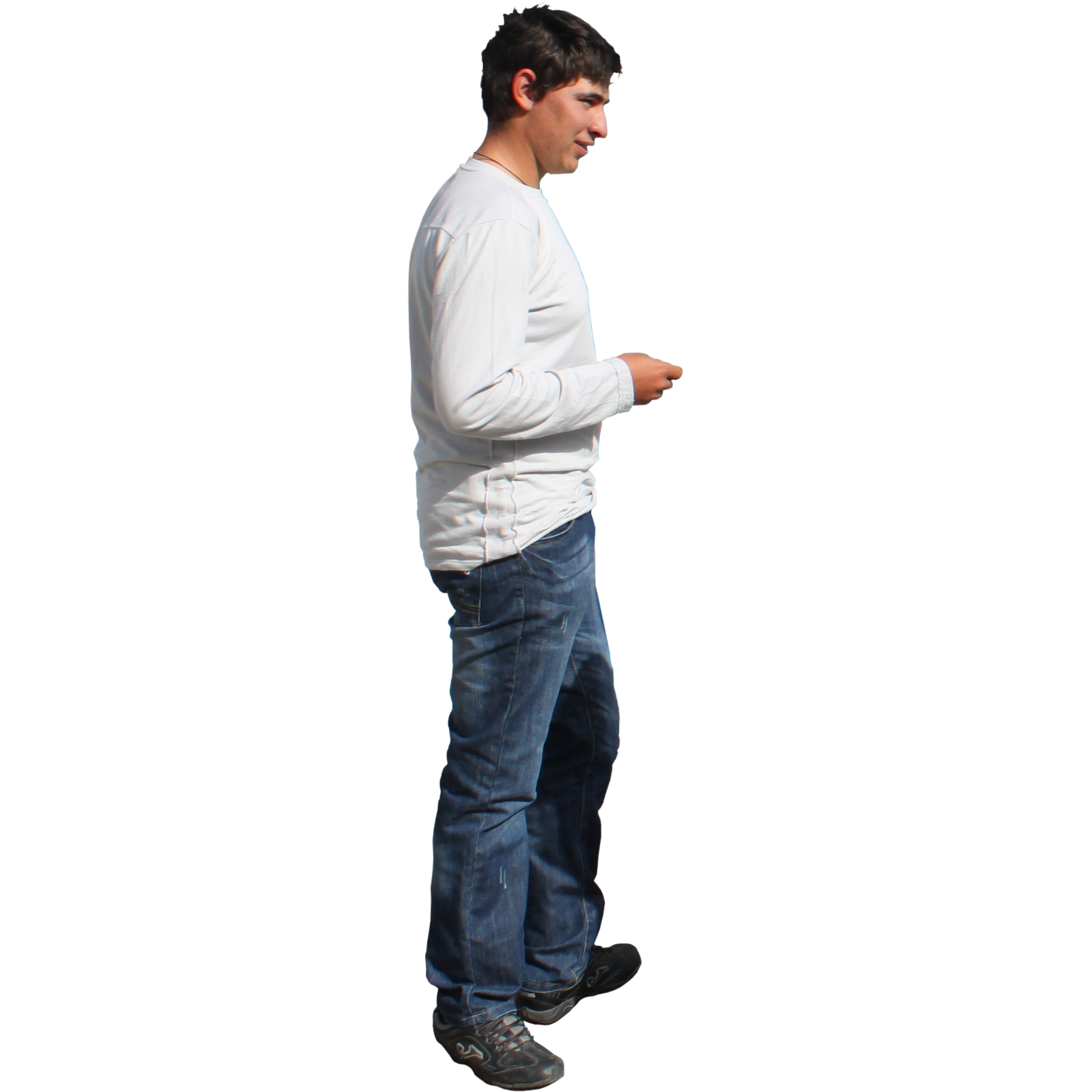 Side View Of A Person Standing Png Hdpng.com 1600 - Side View Of A Person Standing, Transparent background PNG HD thumbnail