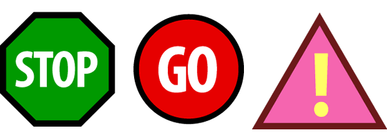 Stop Go Signs Wrong Colors - Sign, Transparent background PNG HD thumbnail