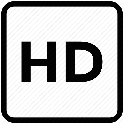 Entertainment, Hd, Hd Sign, Hd Video, High, High Definition, Stamp - Sign, Transparent background PNG HD thumbnail