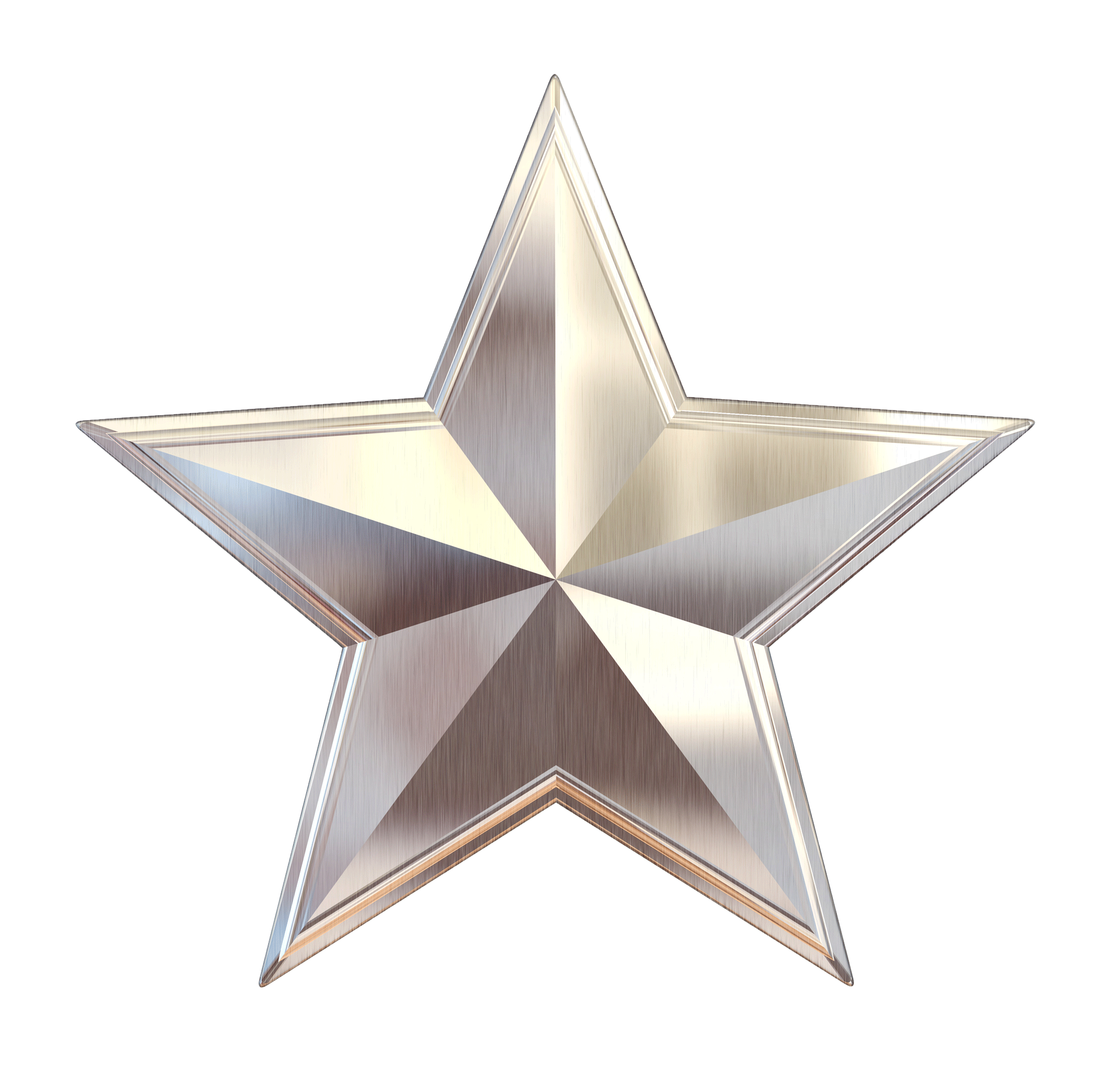 Silver Star.png - Silver, Transparent background PNG HD thumbnail