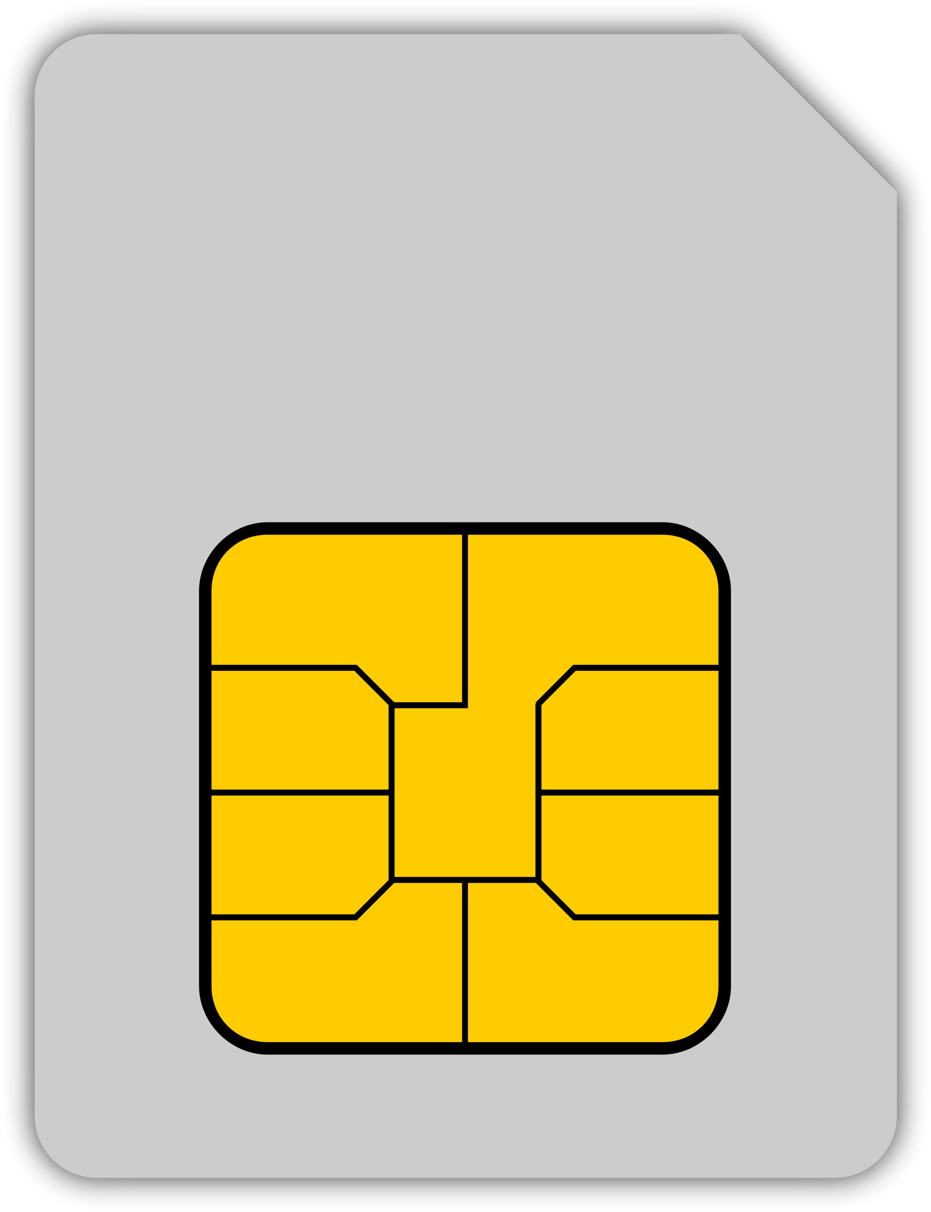 Sim, Card, Red, Mobile, Phone