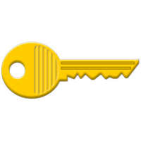 Similar Lock Keys Facts Png Image - Key, Transparent background PNG HD thumbnail