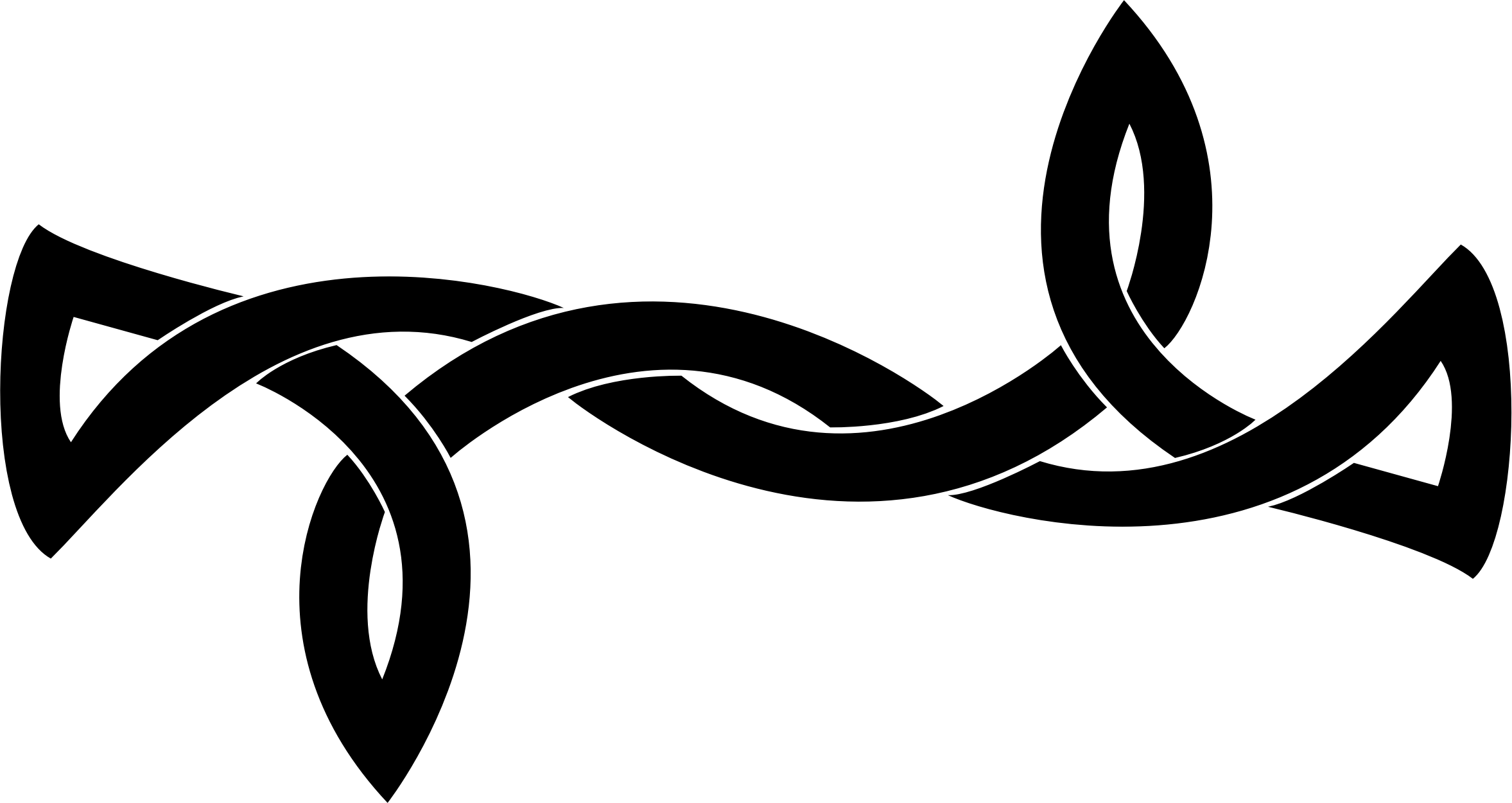 Simple Celtic Knot - Celtic Knot, Transparent background PNG HD thumbnail