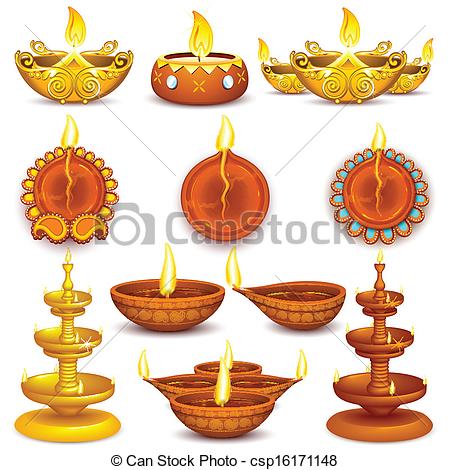 . Hdpng.com Collection Of Diwali Decorated Diya   Illustration Of. - Simple Diya, Transparent background PNG HD thumbnail