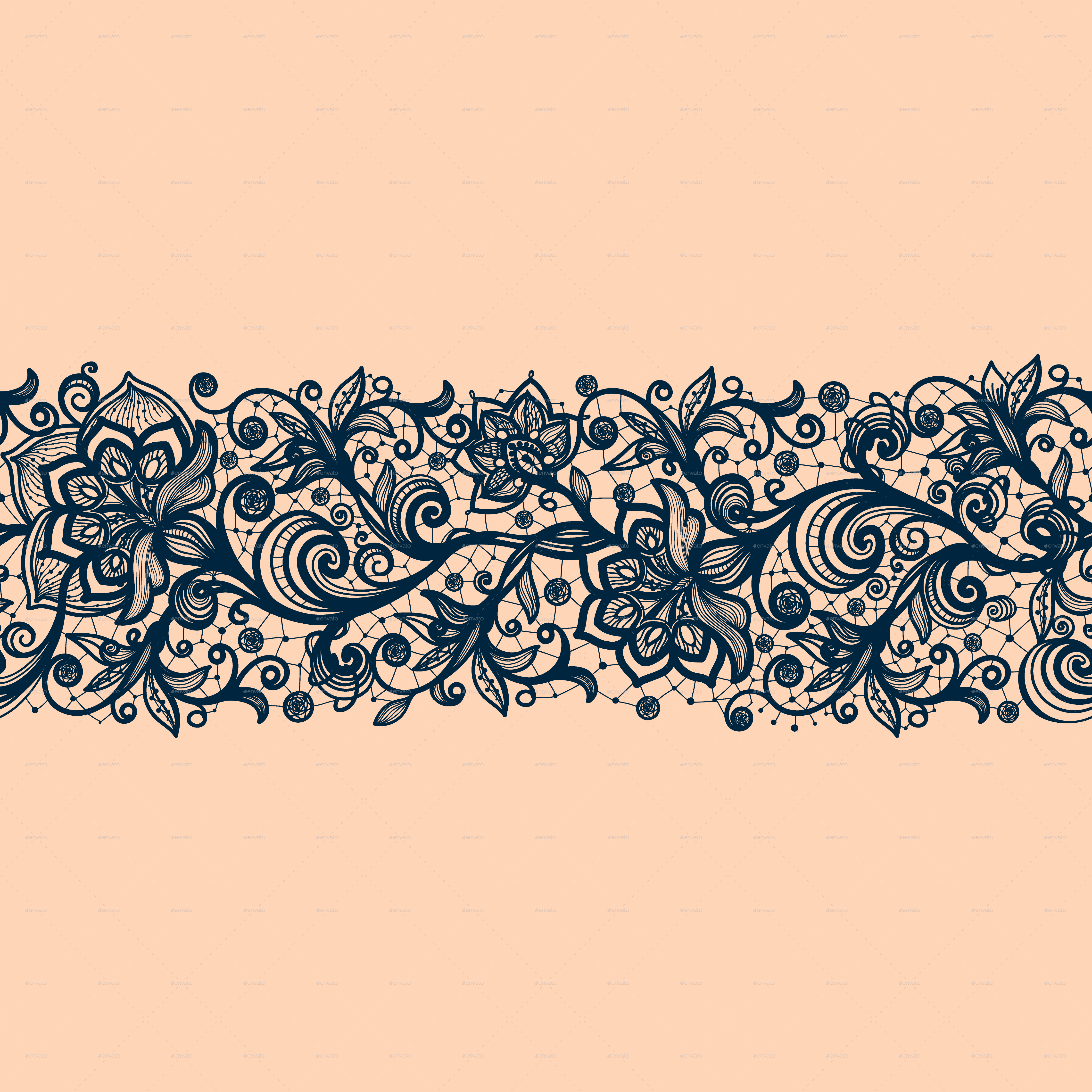 25_1.png 25_2.jpg Hdpng.com  - Simple Lace Patterns, Transparent background PNG HD thumbnail