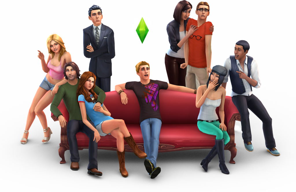 Ts4 Render 1.png - Sims, Transparent background PNG HD thumbnail