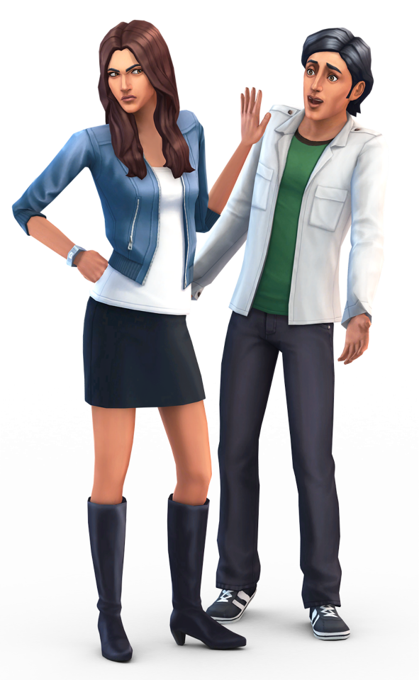 Ts4 Render 9.png - Sims, Transparent background PNG HD thumbnail