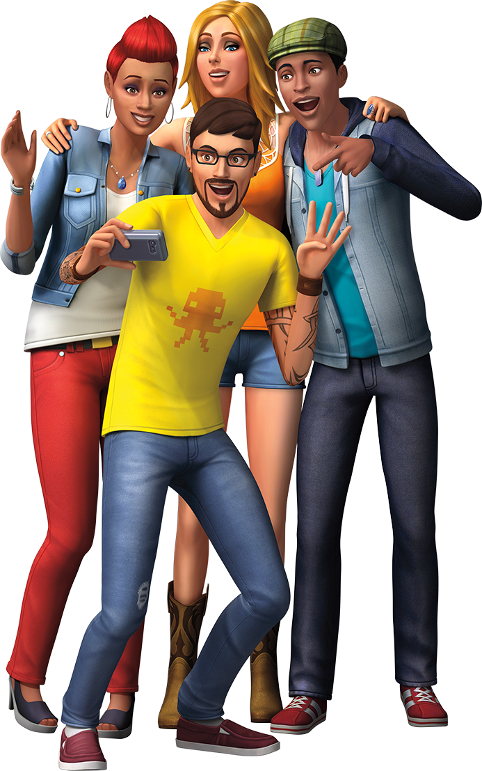 Ts4Renderselfie.png - Sims, Transparent background PNG HD thumbnail
