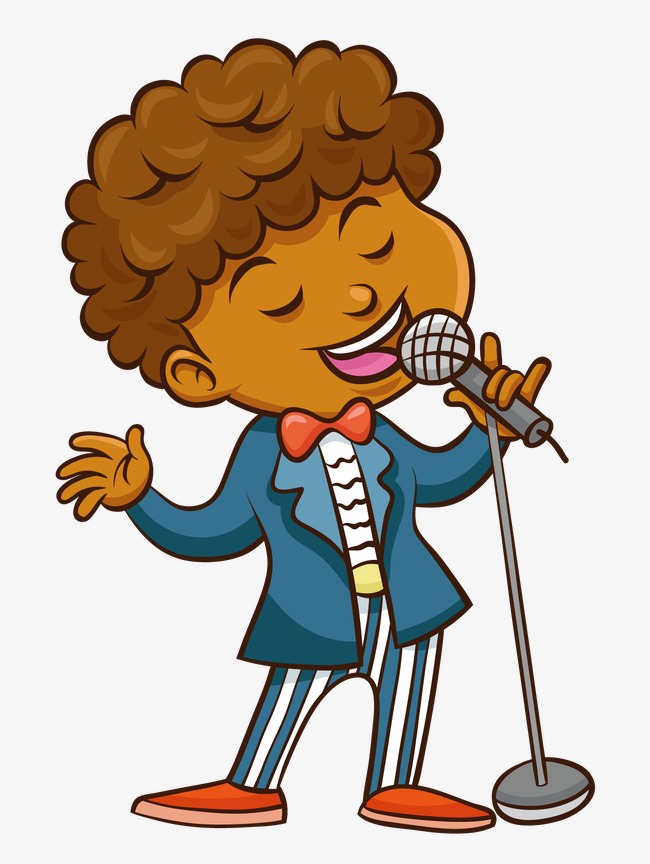 Sing A Song, Boy, Black Png Image And Clipart - Sing A Song, Transparent background PNG HD thumbnail