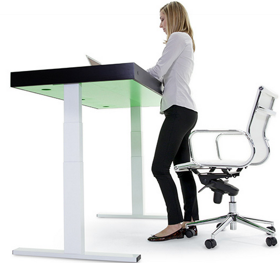 Height adjustable desks are t